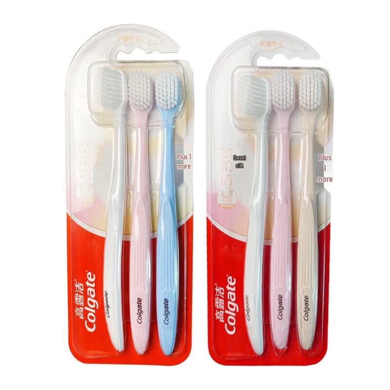 Colgate Wide Soft Clean Ultra-Fine Soft Bristle Toothbrush 6-Pack