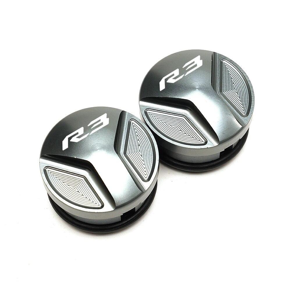 CNC Aluminum Motorcycle Frame Hole Cover Protective Cap For Yamaha Yzf R3 MT03 MT-03 2018    2022 2023