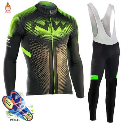 2026 Cycling Suit Fleece Winter Long Sleeve Winter Cycling Suit Cycling Suit Team Edition Cycling Suit Set