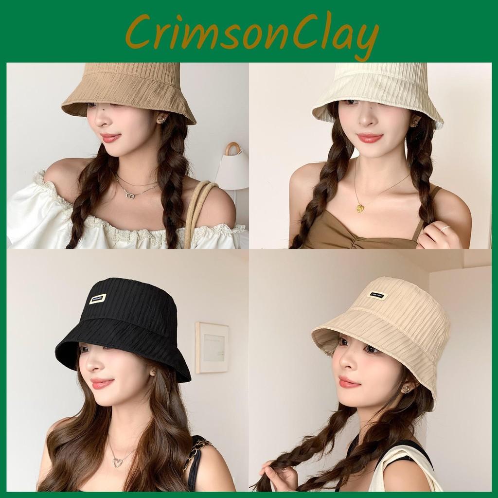 Women Fashionable Fisherman Hat Wide Brim Breathable Polyester Outdoors Travel