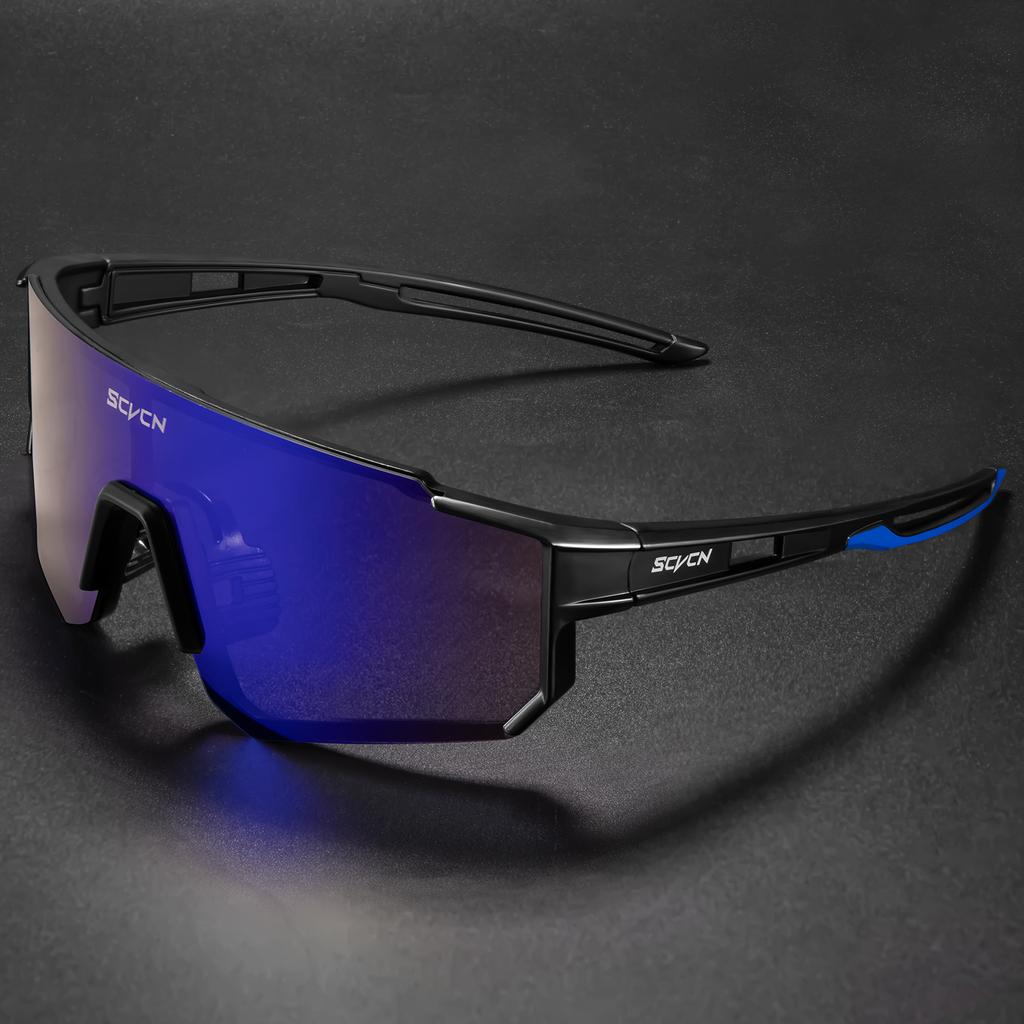 SCVCN Outdoor Cycling Sunglasses Men MTB Bike Glasses Sports Mountain Climbing fishing Women Bicycle Cycling UV400 Goggles 7