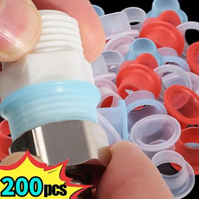 10-100PCS Silicone Faucet Leakproof Sealing Gasket Rubber Pipe Hose Sealing Washer Gasket Seal for Plumbing Plug Prevent Leakage