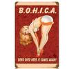 Vintage Pinup Girls Metal Tin Sign Wall Decor  Sexy Retro Art Posters for Man Cave Home Cafe Garden Club Bar  Iron Painting Plaq