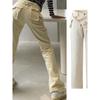 Stylish Sexy High Waist Pocket Casual Denim