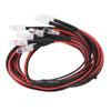 8PCS 5mm Headlights and Taillights LED Lights RC Model Drift Car Accessory