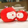 Apple Doll Plush Santa Claus Decorative Cushion Christmas Kid Gifts Home Decor