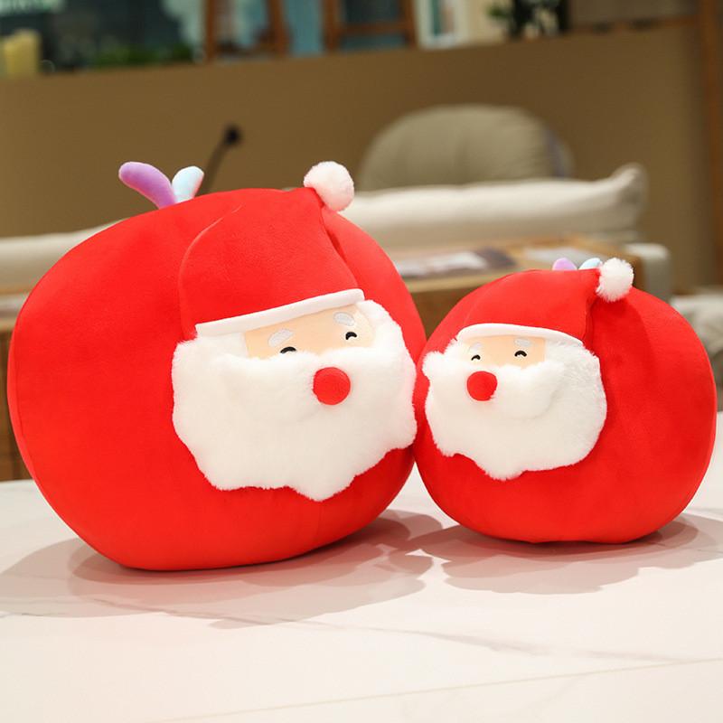 Plush Doll Santa Claus Decorative Cushion Christmas Kid Gifts Decor Home