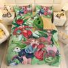 Anime Digital-monsters Bedding Set Digimon Duvet Cover and Pillowcases Unfilled Single Double Bed Adult Boy Girl Gift