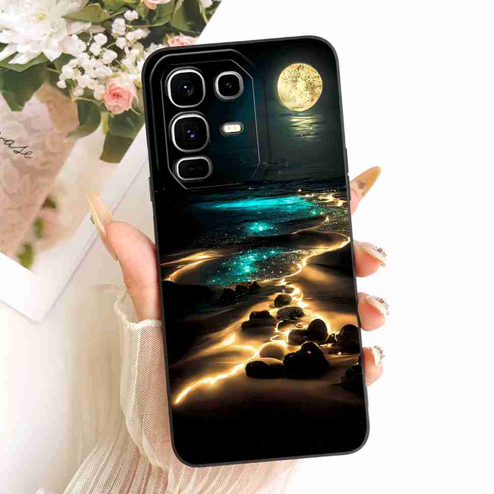 For Infinix Note 50 Pro Plus Case Soft Fundas New Fashion Painted Cover For Infinix Note 50 Pro+ ProPlus 5G Cases Back Cover