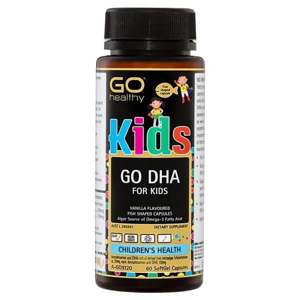 

GO Healthy DHA for Kids 60 Softgel Capsules