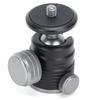 Hot Shoe Mount Adapter 360 Degree Swivel Mini Ball Head 14inch Tripod Screw Head for DSLR Camera