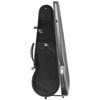 VEVOR 4/4 Full Size Violin Case, Built-in Hygrometer, Lightweight Portable Travel Carrying Bag, with Plush Lining, Dual Shoulder Straps, Anti-Scratch