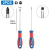 Screwdriver Set Phillips Slotted CRV Steel Magnetic Tip Heat Treated TPR Grip Handle 3 5 6 8mm PH0 PH1 PH2 PH3 Hand Tools 4