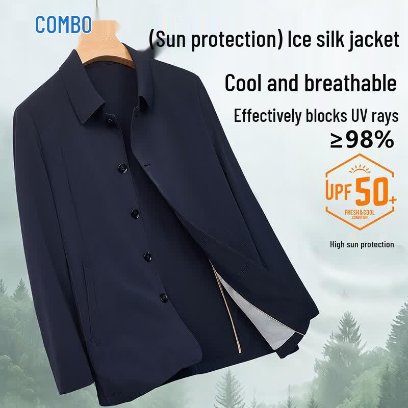 Kangbo Men s Ice Silk Sun Protection Apparel 195