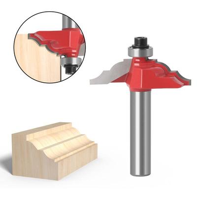 1 Stück Ogee Filet Edge Forming Router Bit 8 mm Schaft