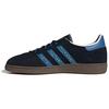 Adidas Originals Handball Spezial Comfortable Soft Thin Sole Durable Low-Top Sneakers Unisex Sneakers Black JQ9654