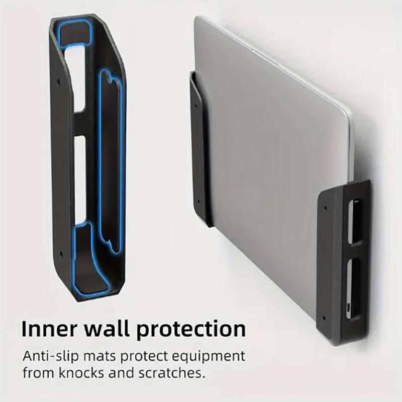 Under/wall-mounted Table Laptop Storage Stand Laptop Rack Charging Stand Tray Organizer Bracket Desktop For Ipad Tablet Stand