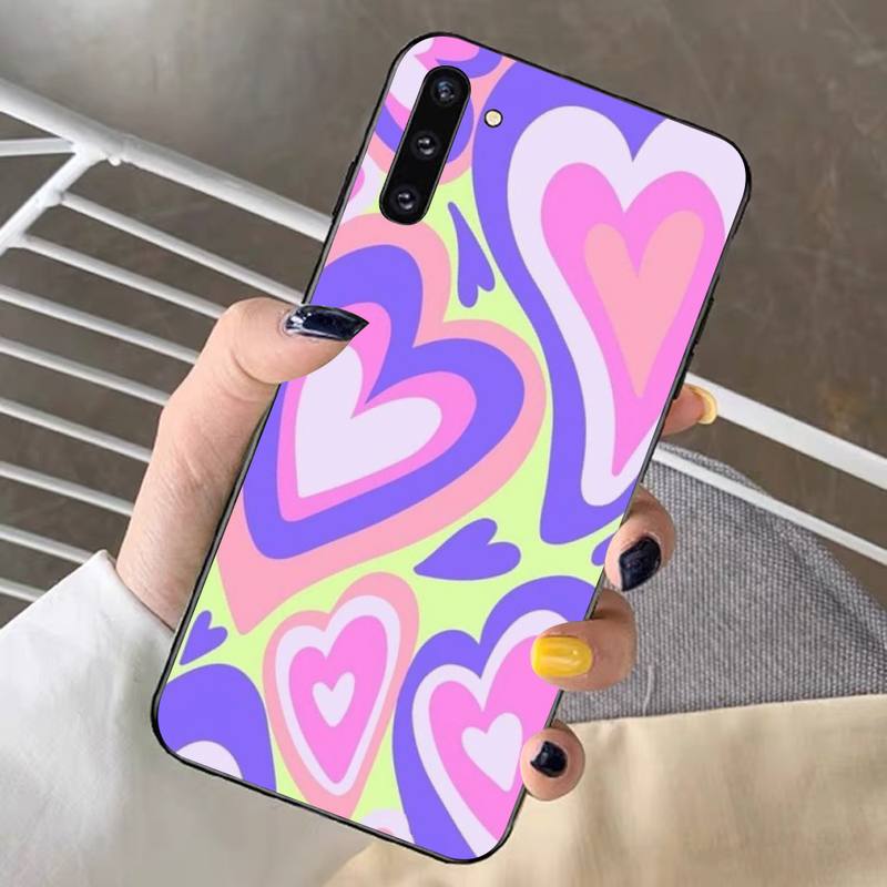 Love Heart Phone Case for Samsung Note 5 7 8 9 10 20 Pro Plus Lite Ultra A21 12 72
