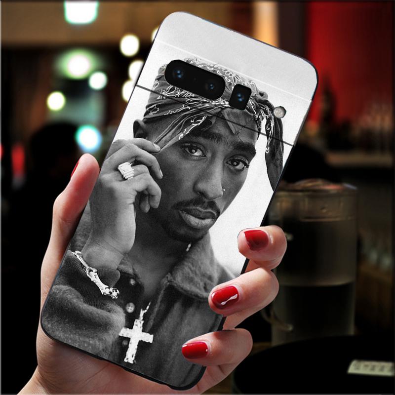 Handyhülle für Google Pixel 10 9 Pro XL 9A 8 7 6 Pro Pixel 8A 7A 6A Pixel 8 7 6 5 Tupac 2pac Sänger Hülle