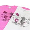 Ado Mizumori kiss size M T-shirt, ribbon, pink,