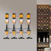 4 Head Silver Wine Rack Bar Accessories Wall Mounted Bottle Bracket for Parties Bars, and Home Bars