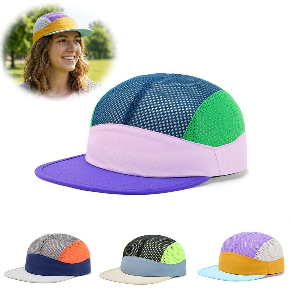 Breathable Peaked Caps Quick Drying Cycling Hats Simple Sun Hat  Outdoor Camping Running