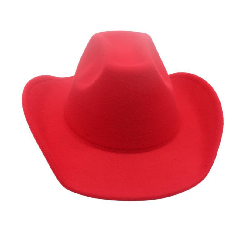 Ny Hög Hatt Herr- Och Damkläder High-End Brittisk Stil Gränsöverskridande Hetsäljande Europeiska Och Amerikanska Cowboyhattar, Berömd Stil Tibetanska Grossisthattar