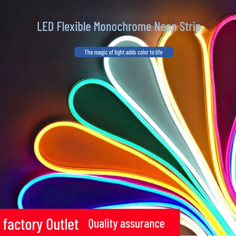 

Waterproof LED Neon Flex Light Strip for Outdoor Luminous Lettering and Atmospheric Design 24V Neon (6x12MM)