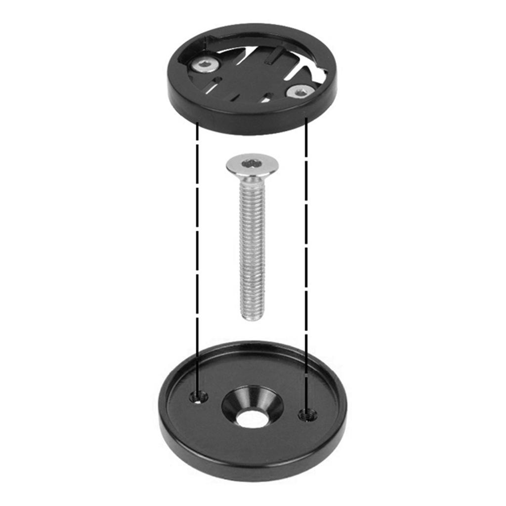 Bike Computer Holder Stem Top Cap Stopwatch Mount Bracket Adapter for Mobile Phone for Garmin for Bryton
