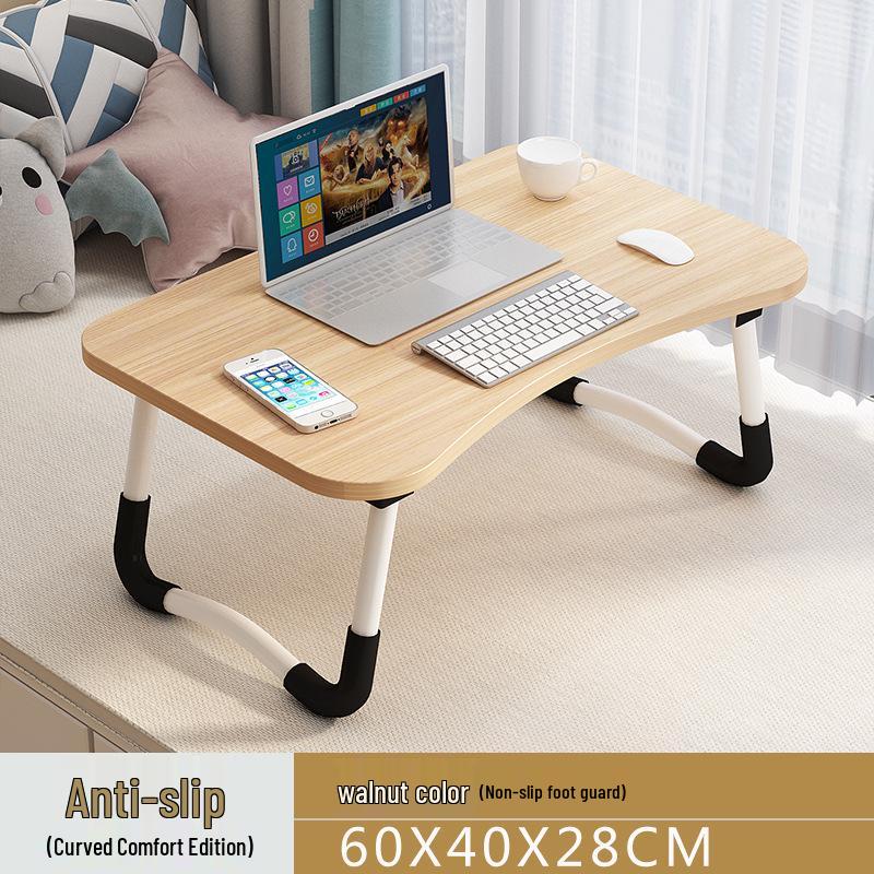 Foldable Laptop Bed Table - Portable Desk for Dorms and Lounging