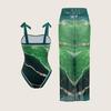 Lace-up Conservative Bikini & Beach Dress Two-Piece Set for Women (2025)