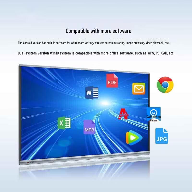 55-inch Interactive Smart Whiteboard Display (CN version)