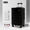 Women's 24-Inch Leather Trolley Suitcase with Universal Wheels, Sturdy and Durable, Large Capacity, 2026 Edition, with Combination Lock.