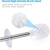 Toilet Brush and Bracket Set for Bathroom Toilet Cleaning Brush Set Toilet Brush Holder