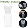 5Pcs Self Watering Plant Pots For Plants Double-Layer Flower Pots Planters With Drainage Hole Reservoir For Seedling Nursery Pot