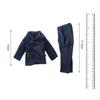1/6 Male Figure Clothes Full Suit Jacket Pants Handmade Accessories Dress Coat Costume,