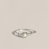 47Bag 925 Silver Opal Gemstone Heart Ring Lani