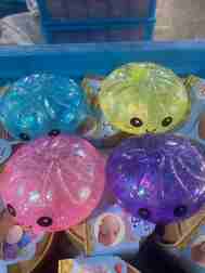 Latest Model Maltose Pinch Music Ice Jellyfish Pinch Music Slow Rebound Release Stress Relieving Toy