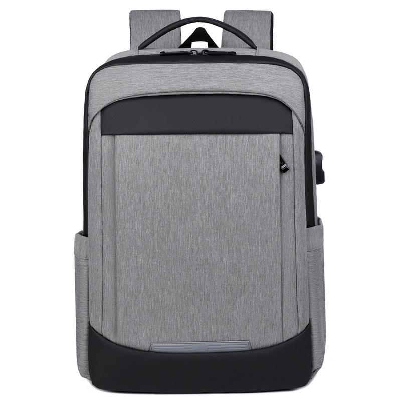 Customizable Double Shoulder Laptop Backpack - Quality Multi-Compartment Schoolbag for Students and Commuters