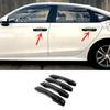 Bright black Car Door Handles Cover Trim For Honda Civic