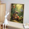 Disney 5D DIY Diamond Painting, Robots Illustration Full Round Diamond Mosaic Cartoon Embroidery Art Painting for Home Decoration