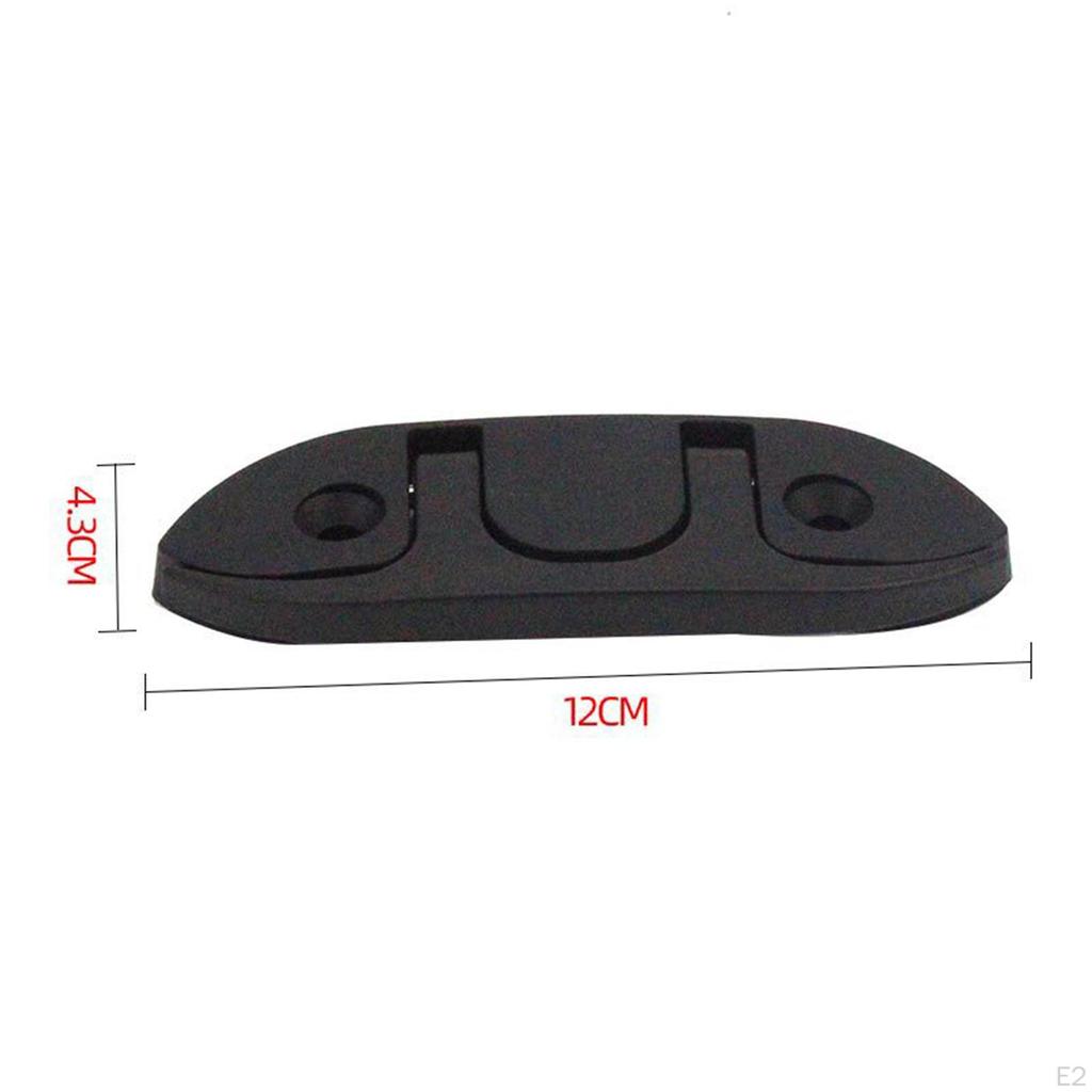 Flip up Boat Cleat Marine Mooring Rope Tie Nylon Hardware for