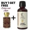 Olio Essenziale di Arancia Dolce 10ml per Aromaterapia e Profumazione Casa ricevi 1 Attar da 6 ml Gratis – Aqua AQ, Dubai Oud, Aura, White Oud