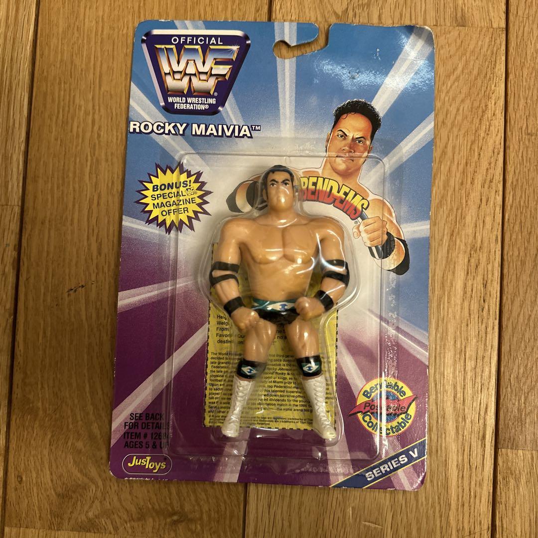 

[Б/У] Фигурка WWF РОККИ МАЙВИА СЕРИЯ V