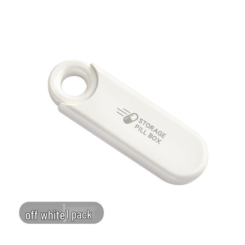 Compact Medicine Organizer: Portable Pill Dispenser for Morning, Noon, and Evening