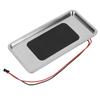 15W Car Wireless Charging Pad 2 Wires DC12V Edge Protection for RV Commercial Vehicle Engineering Vehicle