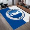 Brighton & Hove Albion Home Sofa Decoration for Living Room & Bedroom, Non‑Slip Play Flannel Floor Mat for Game Room