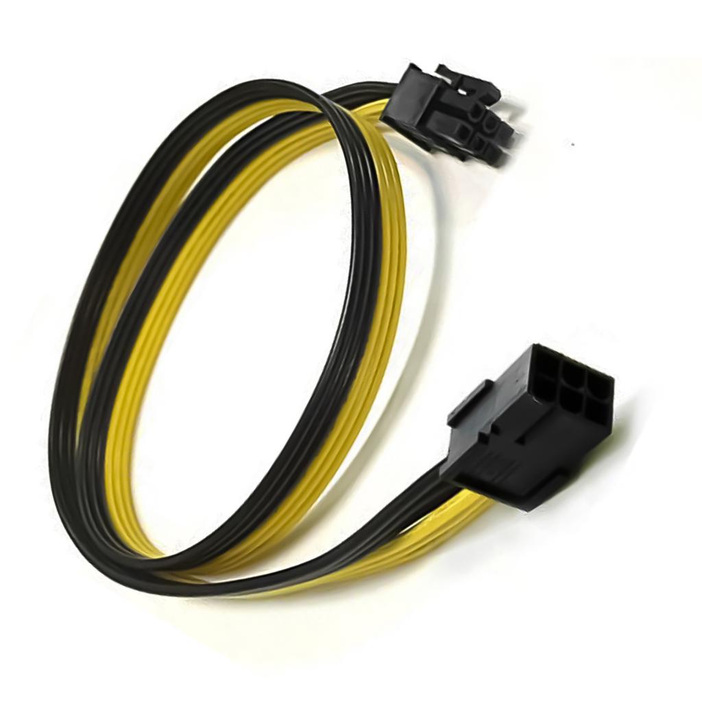 PCIExpress Power Adapter Cable, 6Pin Male to Female Video Card Power Extension Cables for Graphics Cards