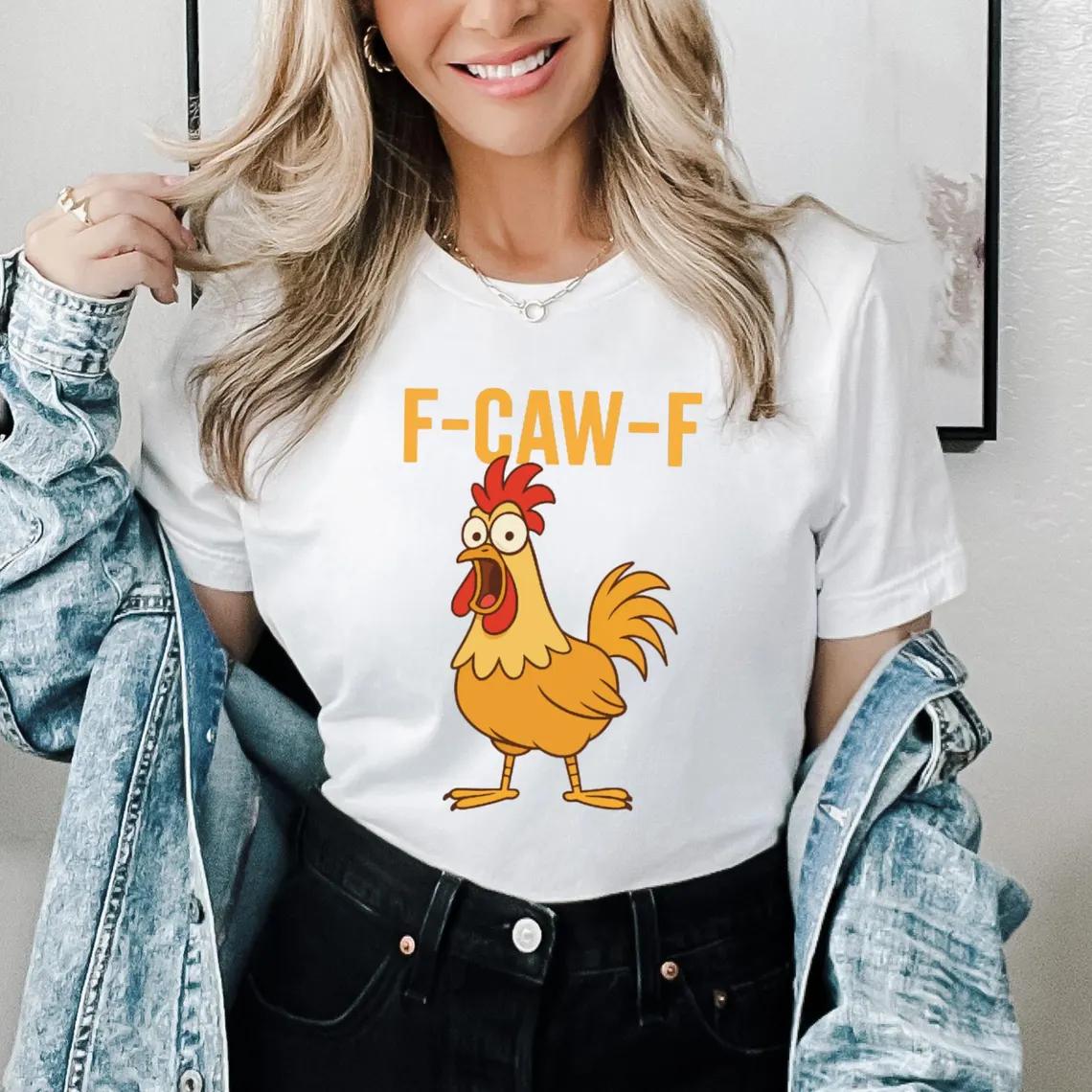 

Funny FCawF Shirt Rooster Meme Shirt Sassy Bird Lover Shirt Moonlit Raven Shirt Black Bird Shirt Chicken Meme Shirt S