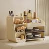 Hblife Cosmetic Makeup Cosmetic Storage Makeup Storage Cosmetic Storage Box with Dividers and Small Organizer for Nail and Eyeshadow Palettes Box,